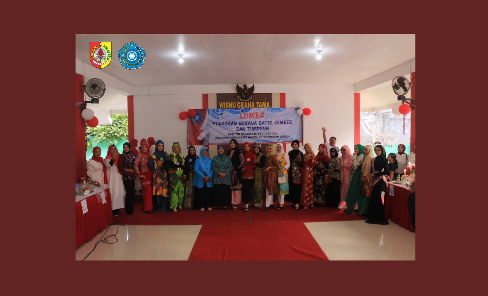 Gambar Berita Peragaan Busana Batik Jember Dan Tumpeng