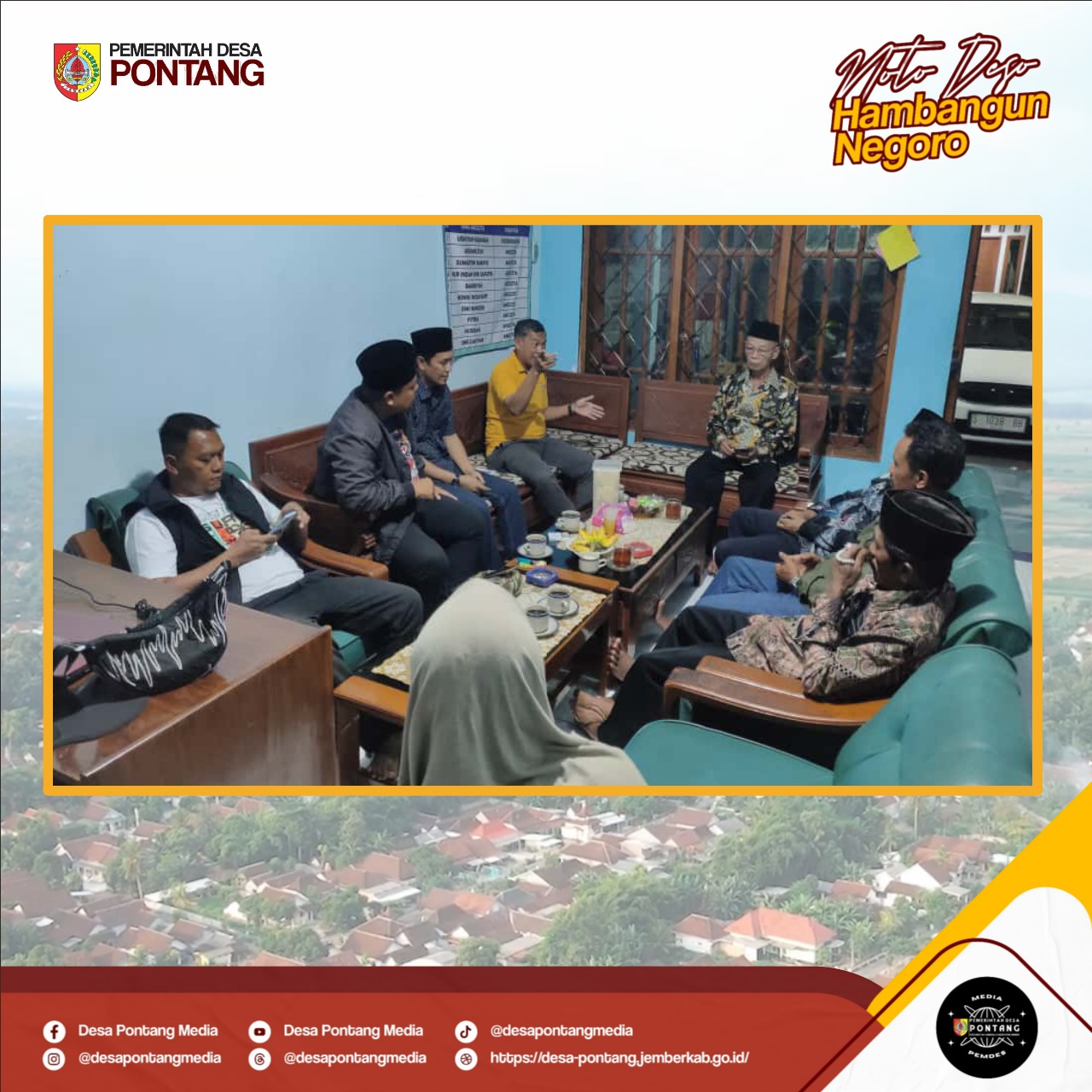Gambar Berita Rapat koordinasi persiapan lomba siskamling merah putih, Sabtu Tanggal 04 Oktober 2025