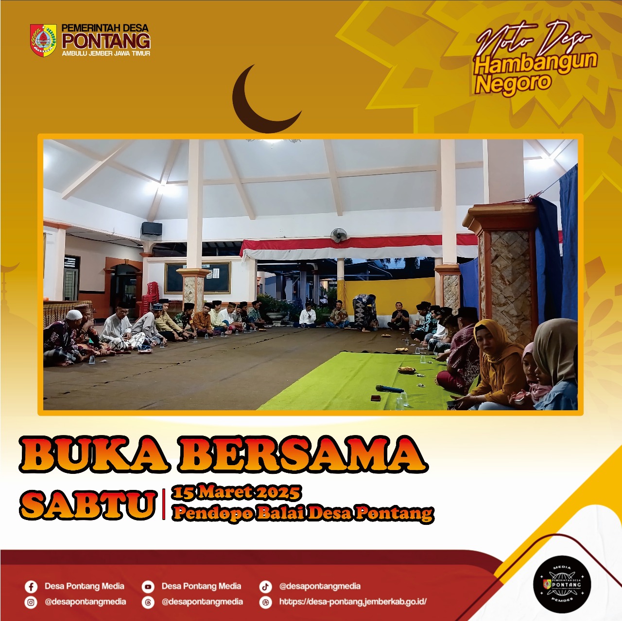 Gambar Berita Buka Bersama Sabtu 15 Meret 2025