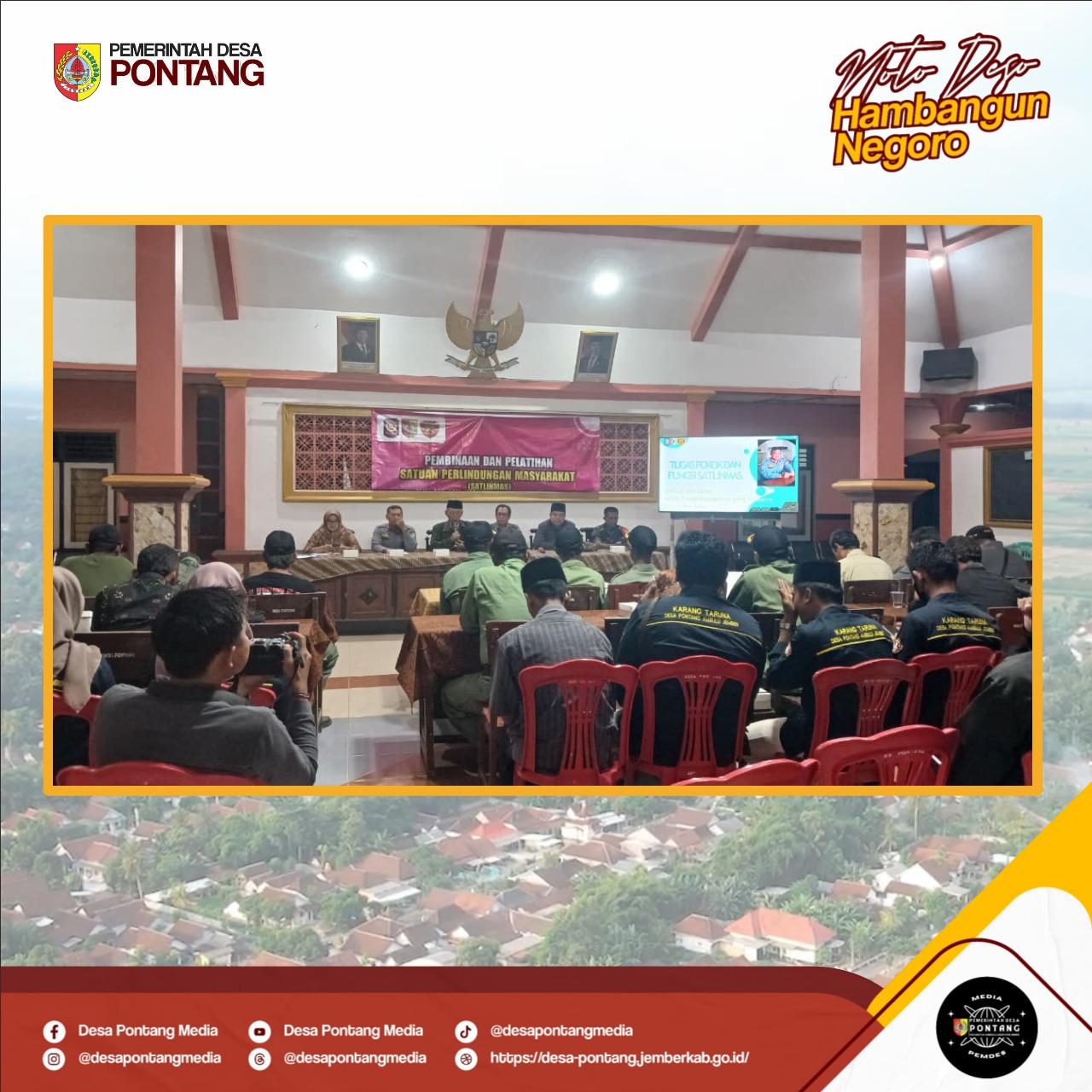 Gambar Berita PEMBINAAN SATUAN PELINDUNG MASYARAKAT ( SATLINMAS )
