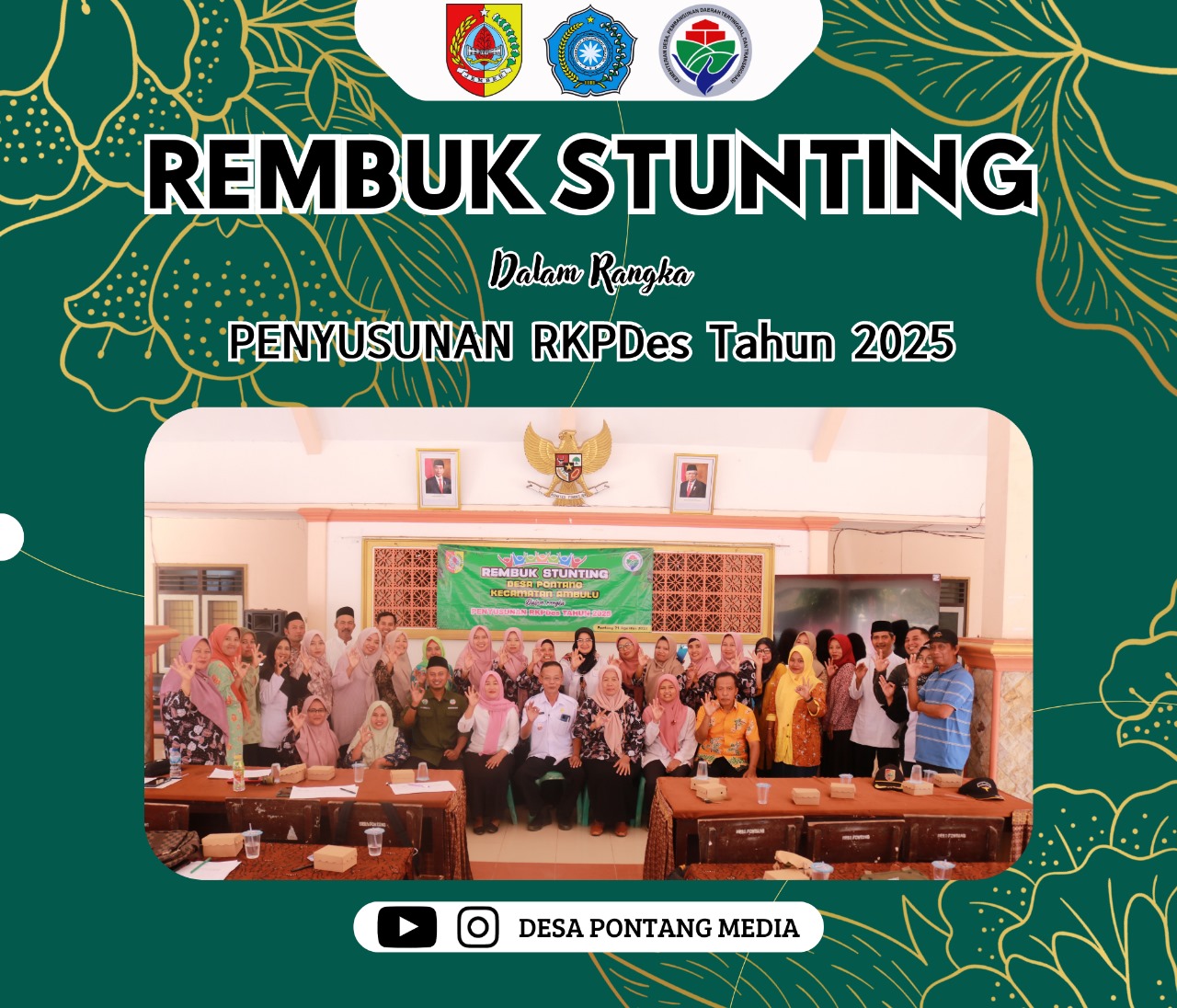 Gambar Berita Rembuk Stanting Desa Pontang
